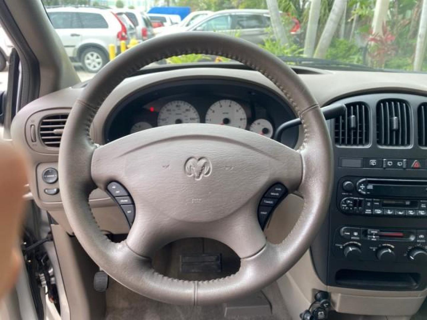 2003 Bright Silver Metallic /Taupe Dodge Caravan Sport LOW MILES 45,416 1 OWNER (2D4GP44L83R) with an 3.8L SMPI V6 Engine engine, Automatic transmission, located at 4701 North Dixie Hwy, Pompano Beach, FL, 33064, (954) 422-2889, 26.240938, -80.123474 - OUR WEBPAGE FLORIDACARS1.COM HAS OVER 100 PHOTOS AND FREE CARFAX LINK 2003 Dodge Grand Caravan Sport 1 OWNER Van 3.8L V6 F OHV 12V Gasoline 25 MPG Front Wheel Drive Features ABS Brakes Air Conditioning Alloy Wheels AM/FM Stereo Automatic Transmission Cassette Player CD Audio Cloth Seats Cruise Contr- Photo#47