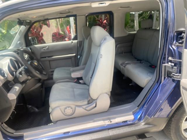 2010 Royal Blue Pearl /Gray Honda Element EX 1 OWNER LOW MILES 87,959 (5J6YH1H78AL) with an 2.4L DOHC MPFI 16-Valve i-VTEC I4 Engine engine, Automatic transmission, located at 4701 North Dixie Hwy, Pompano Beach, FL, 33064, (954) 422-2889, 26.240938, -80.123474 - OUR WEBPAGE FLORIDACARS1.COM HAS OVER 100 PHOTOS AND FREE CARFAX LINK 2010 Honda Element EX 1 OWNER 4 Door Wagon/Sport Utility 2.4L I4 F DOHC 16V Gasoline 25 MPG Front Wheel Drive Features ABS Brakes Air Conditioning Alloy Wheels AM/FM Stereo Automatic Transmission Auxiliary Audio Input CD Audio Clo- Photo#70