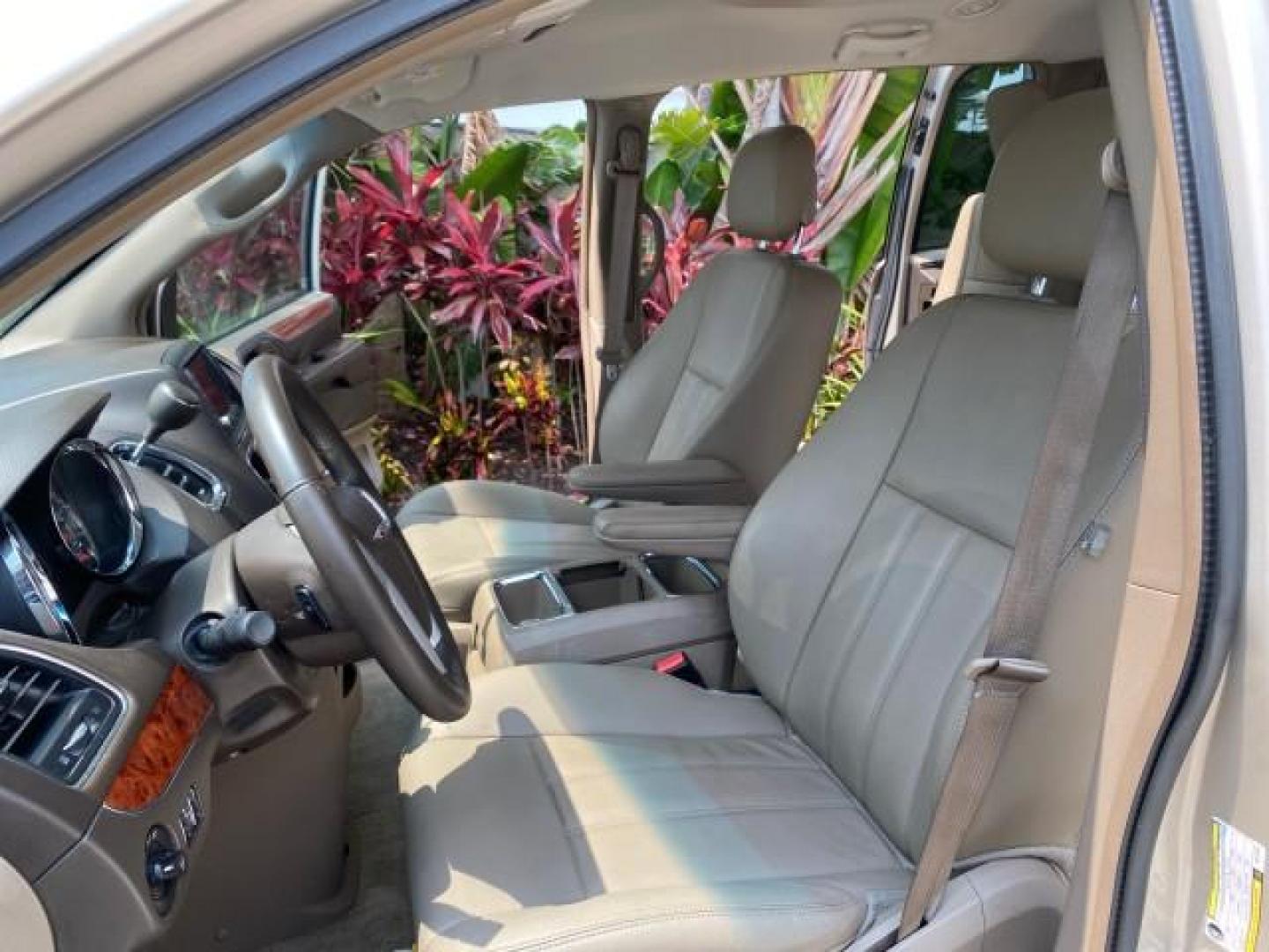 2016 Cashmere/Sandstone Pearlcoat /Dk Frost Beige/Med Beige Chrysler Town and Country REAR DOOR, HANDICAP RAMP LOW MILES 58,632 (2C4RC1BG4GR) with an 3.6L V6 Cylinder Engine engine, Automatic transmission, located at 4701 North Dixie Hwy, Pompano Beach, FL, 33064, (954) 422-2889, 26.240938, -80.123474 - OUR WEBPAGE FLORIDACARS1.COM HAS OVER 100 PHOTOS AND FREE CARFAX LINK 2016 Chrysler Town AND Country Touring Van 3.6L V6 F DOHC 24V Gasoline 25 MPG Front Wheel Drive Features ABS Brakes Air Conditioning Alloy Wheels AM/FM Stereo Automatic Transmission Auxiliary Audio Input Bluetooth Technology CD Au- Photo#10