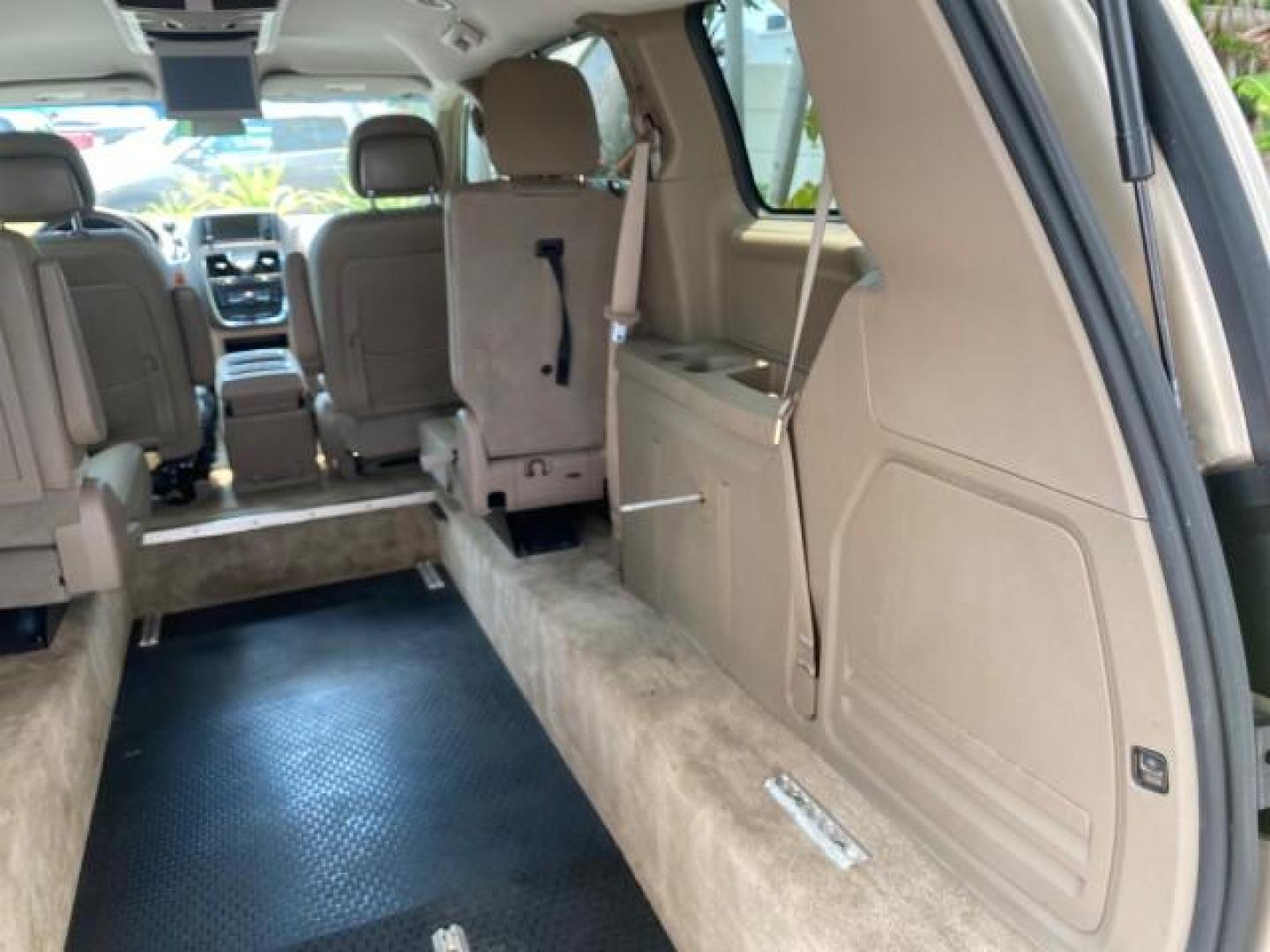 2016 Cashmere/Sandstone Pearlcoat /Dk Frost Beige/Med Beige Chrysler Town and Country REAR DOOR, HANDICAP RAMP LOW MILES 58,632 (2C4RC1BG4GR) with an 3.6L V6 Cylinder Engine engine, Automatic transmission, located at 4701 North Dixie Hwy, Pompano Beach, FL, 33064, (954) 422-2889, 26.240938, -80.123474 - OUR WEBPAGE FLORIDACARS1.COM HAS OVER 100 PHOTOS AND FREE CARFAX LINK 2016 Chrysler Town AND Country Touring Van 3.6L V6 F DOHC 24V Gasoline 25 MPG Front Wheel Drive Features ABS Brakes Air Conditioning Alloy Wheels AM/FM Stereo Automatic Transmission Auxiliary Audio Input Bluetooth Technology CD Au- Photo#96
