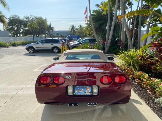 2003 50th Anniversary Red /Light Oak Chevrolet Corvette 50TH CONVERTIBLE LOW MILES 6,742 (1G1YY32G735) with an 5.7L Ls1 V8 SFI Engine engine, Automatic transmission, located at 4701 North Dixie Hwy, Pompano Beach, FL, 33064, (954) 422-2889, 26.240938, -80.123474 - OUR WEBPAGE FLORIDACARS1.COM HAS OVER 100 PHOTOS AND FREE CARFAX LINK 2003 Chevrolet Corvette 50th Anniversary Convertible 5.7L V8 F OHV Gasoline 25 MPG Rear Wheel Drive Features ABS Brakes Air Conditioning Alloy Wheels AM/FM Stereo Automatic Transmission BOSE Sound System CD Audio Cruise Control He- Photo#6