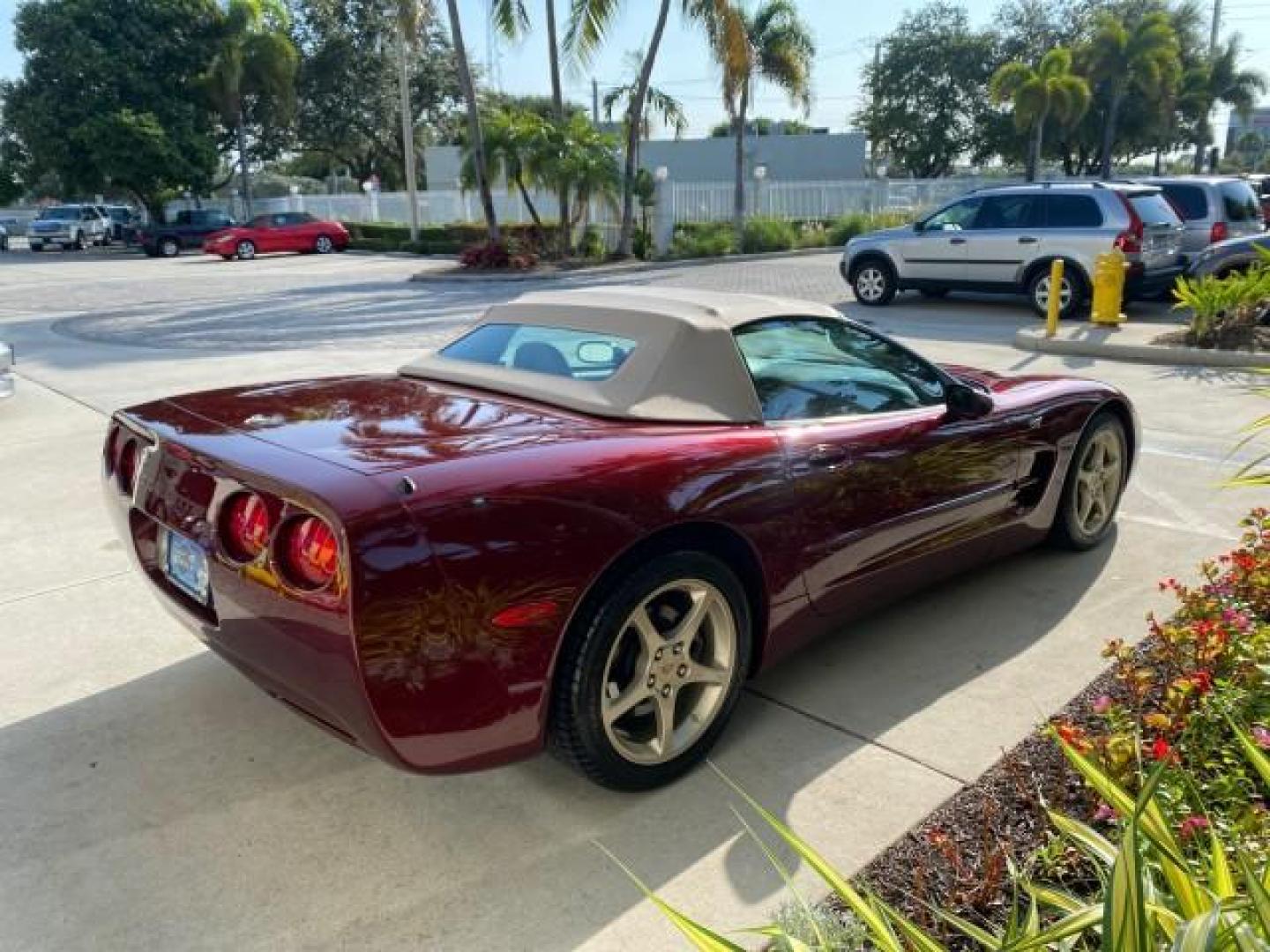 2003 50th Anniversary Red /Light Oak Chevrolet Corvette 50TH CONVERTIBLE LOW MILES 6,742 (1G1YY32G735) with an 5.7L Ls1 V8 SFI Engine engine, Automatic transmission, located at 4701 North Dixie Hwy, Pompano Beach, FL, 33064, (954) 422-2889, 26.240938, -80.123474 - OUR WEBPAGE FLORIDACARS1.COM HAS OVER 100 PHOTOS AND FREE CARFAX LINK 2003 Chevrolet Corvette 50th Anniversary Convertible 5.7L V8 F OHV Gasoline 25 MPG Rear Wheel Drive Features ABS Brakes Air Conditioning Alloy Wheels AM/FM Stereo Automatic Transmission BOSE Sound System CD Audio Cruise Control He- Photo#7
