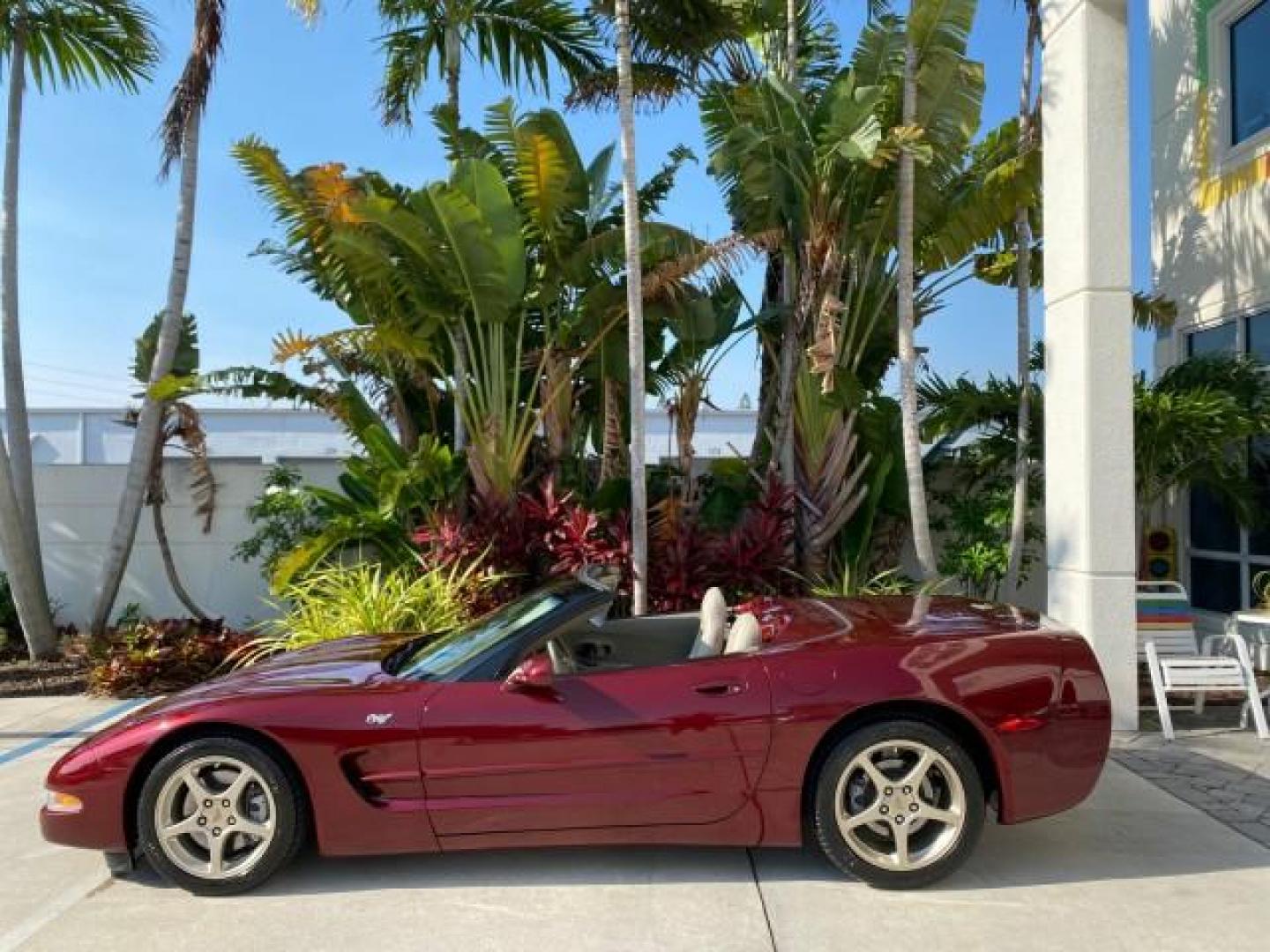 2003 50th Anniversary Red /Light Oak Chevrolet Corvette 50TH CONVERTIBLE LOW MILES 6,742 (1G1YY32G735) with an 5.7L Ls1 V8 SFI Engine engine, Automatic transmission, located at 4701 North Dixie Hwy, Pompano Beach, FL, 33064, (954) 422-2889, 26.240938, -80.123474 - OUR WEBPAGE FLORIDACARS1.COM HAS OVER 100 PHOTOS AND FREE CARFAX LINK 2003 Chevrolet Corvette 50th Anniversary Convertible 5.7L V8 F OHV Gasoline 25 MPG Rear Wheel Drive Features ABS Brakes Air Conditioning Alloy Wheels AM/FM Stereo Automatic Transmission BOSE Sound System CD Audio Cruise Control He- Photo#36