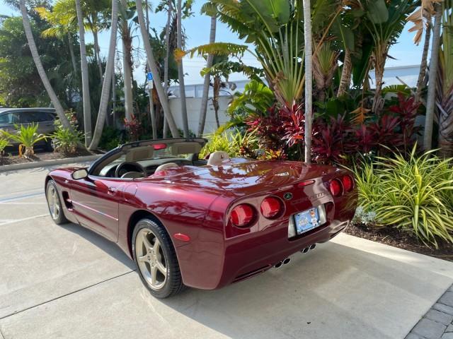 2003 50th Anniversary Red /Light Oak Chevrolet Corvette 50TH CONVERTIBLE LOW MILES 6,742 (1G1YY32G735) with an 5.7L Ls1 V8 SFI Engine engine, Automatic transmission, located at 4701 North Dixie Hwy, Pompano Beach, FL, 33064, (954) 422-2889, 26.240938, -80.123474 - OUR WEBPAGE FLORIDACARS1.COM HAS OVER 100 PHOTOS AND FREE CARFAX LINK 2003 Chevrolet Corvette 50th Anniversary Convertible 5.7L V8 F OHV Gasoline 25 MPG Rear Wheel Drive Features ABS Brakes Air Conditioning Alloy Wheels AM/FM Stereo Automatic Transmission BOSE Sound System CD Audio Cruise Control He- Photo#40