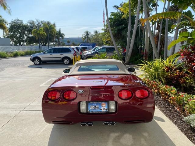 2003 50th Anniversary Red /Light Oak Chevrolet Corvette 50TH CONVERTIBLE LOW MILES 6,742 (1G1YY32G735) with an 5.7L Ls1 V8 SFI Engine engine, Automatic transmission, located at 4701 North Dixie Hwy, Pompano Beach, FL, 33064, (954) 422-2889, 26.240938, -80.123474 - OUR WEBPAGE FLORIDACARS1.COM HAS OVER 100 PHOTOS AND FREE CARFAX LINK 2003 Chevrolet Corvette 50th Anniversary Convertible 5.7L V8 F OHV Gasoline 25 MPG Rear Wheel Drive Features ABS Brakes Air Conditioning Alloy Wheels AM/FM Stereo Automatic Transmission BOSE Sound System CD Audio Cruise Control He- Photo#43