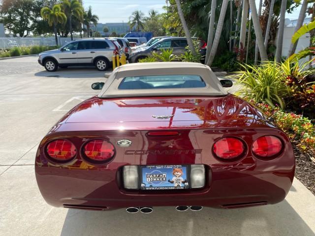 2003 50th Anniversary Red /Light Oak Chevrolet Corvette 50TH CONVERTIBLE LOW MILES 6,742 (1G1YY32G735) with an 5.7L Ls1 V8 SFI Engine engine, Automatic transmission, located at 4701 North Dixie Hwy, Pompano Beach, FL, 33064, (954) 422-2889, 26.240938, -80.123474 - OUR WEBPAGE FLORIDACARS1.COM HAS OVER 100 PHOTOS AND FREE CARFAX LINK 2003 Chevrolet Corvette 50th Anniversary Convertible 5.7L V8 F OHV Gasoline 25 MPG Rear Wheel Drive Features ABS Brakes Air Conditioning Alloy Wheels AM/FM Stereo Automatic Transmission BOSE Sound System CD Audio Cruise Control He- Photo#45