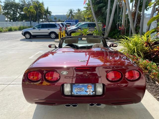 2003 50th Anniversary Red /Light Oak Chevrolet Corvette 50TH CONVERTIBLE LOW MILES 6,742 (1G1YY32G735) with an 5.7L Ls1 V8 SFI Engine engine, Automatic transmission, located at 4701 North Dixie Hwy, Pompano Beach, FL, 33064, (954) 422-2889, 26.240938, -80.123474 - OUR WEBPAGE FLORIDACARS1.COM HAS OVER 100 PHOTOS AND FREE CARFAX LINK 2003 Chevrolet Corvette 50th Anniversary Convertible 5.7L V8 F OHV Gasoline 25 MPG Rear Wheel Drive Features ABS Brakes Air Conditioning Alloy Wheels AM/FM Stereo Automatic Transmission BOSE Sound System CD Audio Cruise Control He- Photo#46