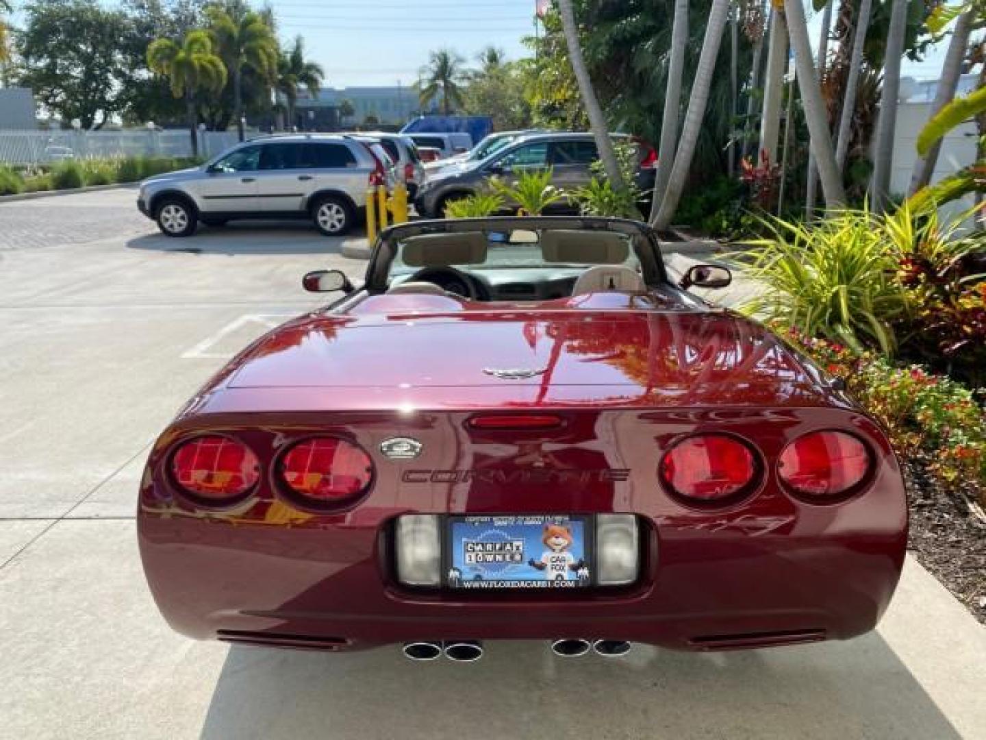 2003 50th Anniversary Red /Light Oak Chevrolet Corvette 50TH CONVERTIBLE LOW MILES 6,742 (1G1YY32G735) with an 5.7L Ls1 V8 SFI Engine engine, Automatic transmission, located at 4701 North Dixie Hwy, Pompano Beach, FL, 33064, (954) 422-2889, 26.240938, -80.123474 - OUR WEBPAGE FLORIDACARS1.COM HAS OVER 100 PHOTOS AND FREE CARFAX LINK 2003 Chevrolet Corvette 50th Anniversary Convertible 5.7L V8 F OHV Gasoline 25 MPG Rear Wheel Drive Features ABS Brakes Air Conditioning Alloy Wheels AM/FM Stereo Automatic Transmission BOSE Sound System CD Audio Cruise Control He- Photo#47