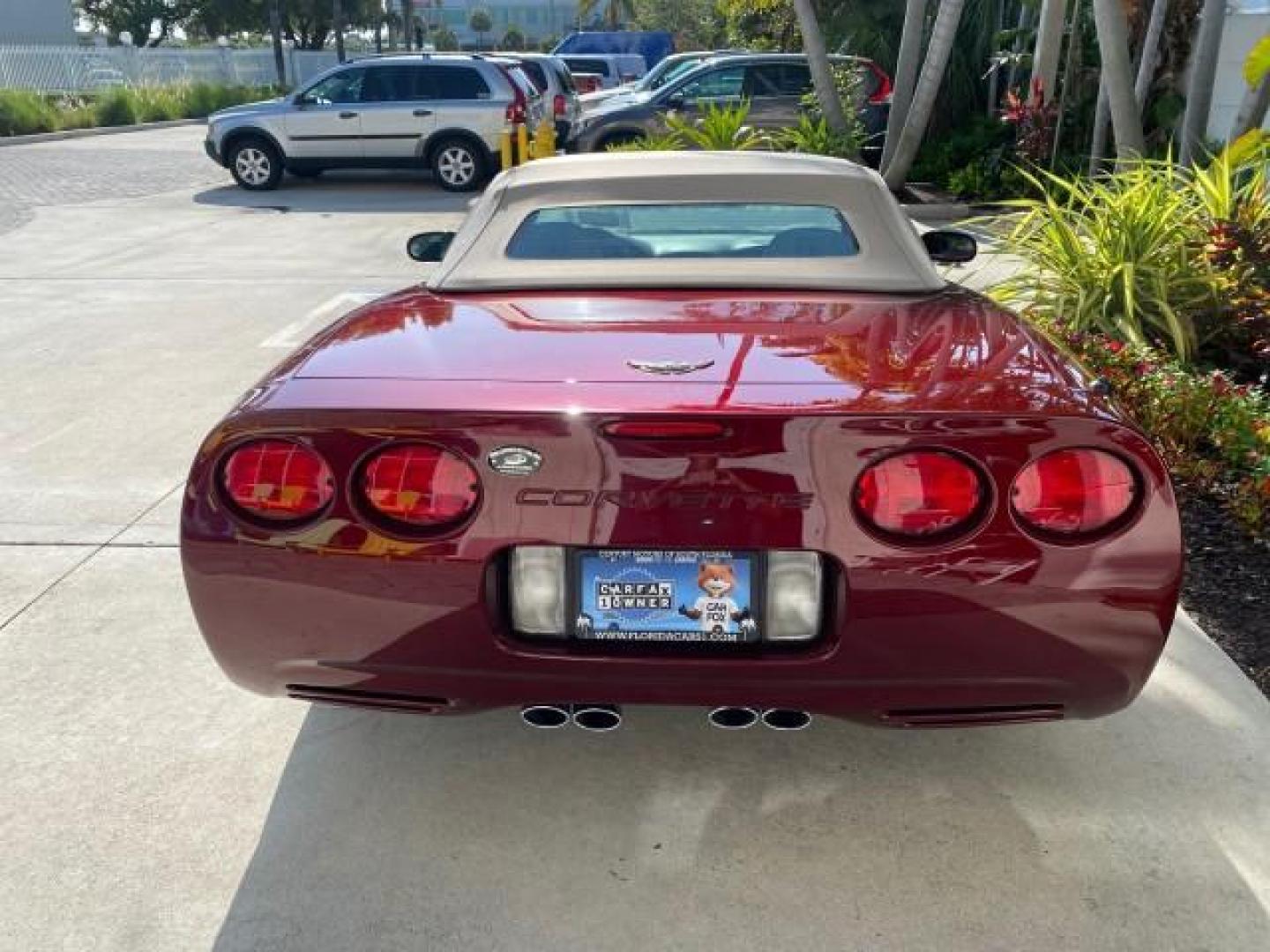 2003 50th Anniversary Red /Light Oak Chevrolet Corvette 50TH CONVERTIBLE LOW MILES 6,742 (1G1YY32G735) with an 5.7L Ls1 V8 SFI Engine engine, Automatic transmission, located at 4701 North Dixie Hwy, Pompano Beach, FL, 33064, (954) 422-2889, 26.240938, -80.123474 - OUR WEBPAGE FLORIDACARS1.COM HAS OVER 100 PHOTOS AND FREE CARFAX LINK 2003 Chevrolet Corvette 50th Anniversary Convertible 5.7L V8 F OHV Gasoline 25 MPG Rear Wheel Drive Features ABS Brakes Air Conditioning Alloy Wheels AM/FM Stereo Automatic Transmission BOSE Sound System CD Audio Cruise Control He- Photo#99