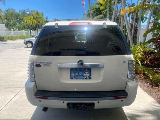 2007 Oxford White /Camel Mercury Mountaineer SUV Premier 1 OWNER (4M2EU38867U) with an 4.6L SOHC 24-Valve V8 Engine engine, Automatic transmission, located at 4701 North Dixie Hwy, Pompano Beach, FL, 33064, (954) 422-2889, 26.240938, -80.123474 - OUR WEBPAGE FLORIDACARS1.COM HAS OVER 100 PHOTOS AND FREE CARFAX LINK 2007 Mercury Mountaineer Premier 4 Door Wagon/Sport Utility 4.6L V8 F SOHC Gasoline 21 MPG Rear Wheel Drive Features ABS Brakes Air Conditioning Alloy Wheels AM/FM Stereo Audiophile Sound System Automatic Transmission Auxiliary Au- Photo#35
