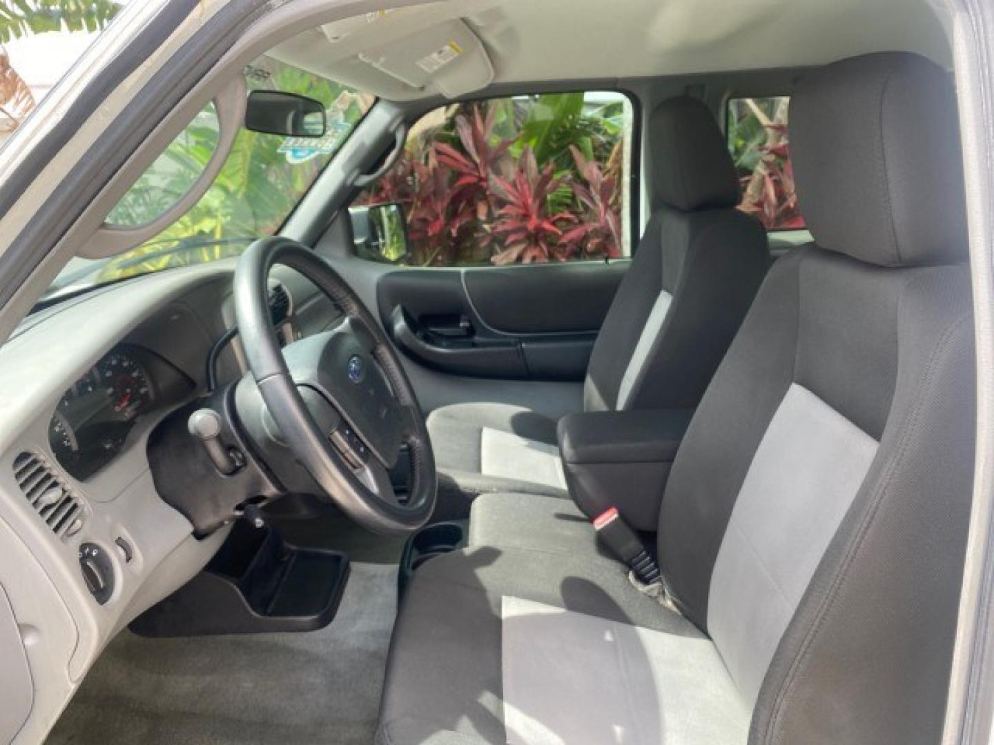 2011 Oxford White /Medium Dark Flint Ford Ranger X CAB XLT 1 OWNER FL (1FTKR1EE7BP) with an 4.0L SOHC V6 Engine engine, Automatic transmission, located at 4701 North Dixie Hwy, Pompano Beach, FL, 33064, (954) 422-2889, 26.240938, -80.123474 - OUR WEBPAGE FLORIDACARS1.COM HAS OVER 100 PHOTOS AND FREE CARFAX LINK 2011 Ford Ranger XLT 1 OWNER Club Cab Pickup 4.0L V6 F SOHC 16V Gasoline 21 MPG Rear Wheel Drive Features ABS Brakes Air Conditioning Alloy Wheels AM/FM Stereo Automatic Transmission Auxiliary Audio Input Bed Liner CD Audio Cloth- Photo#45