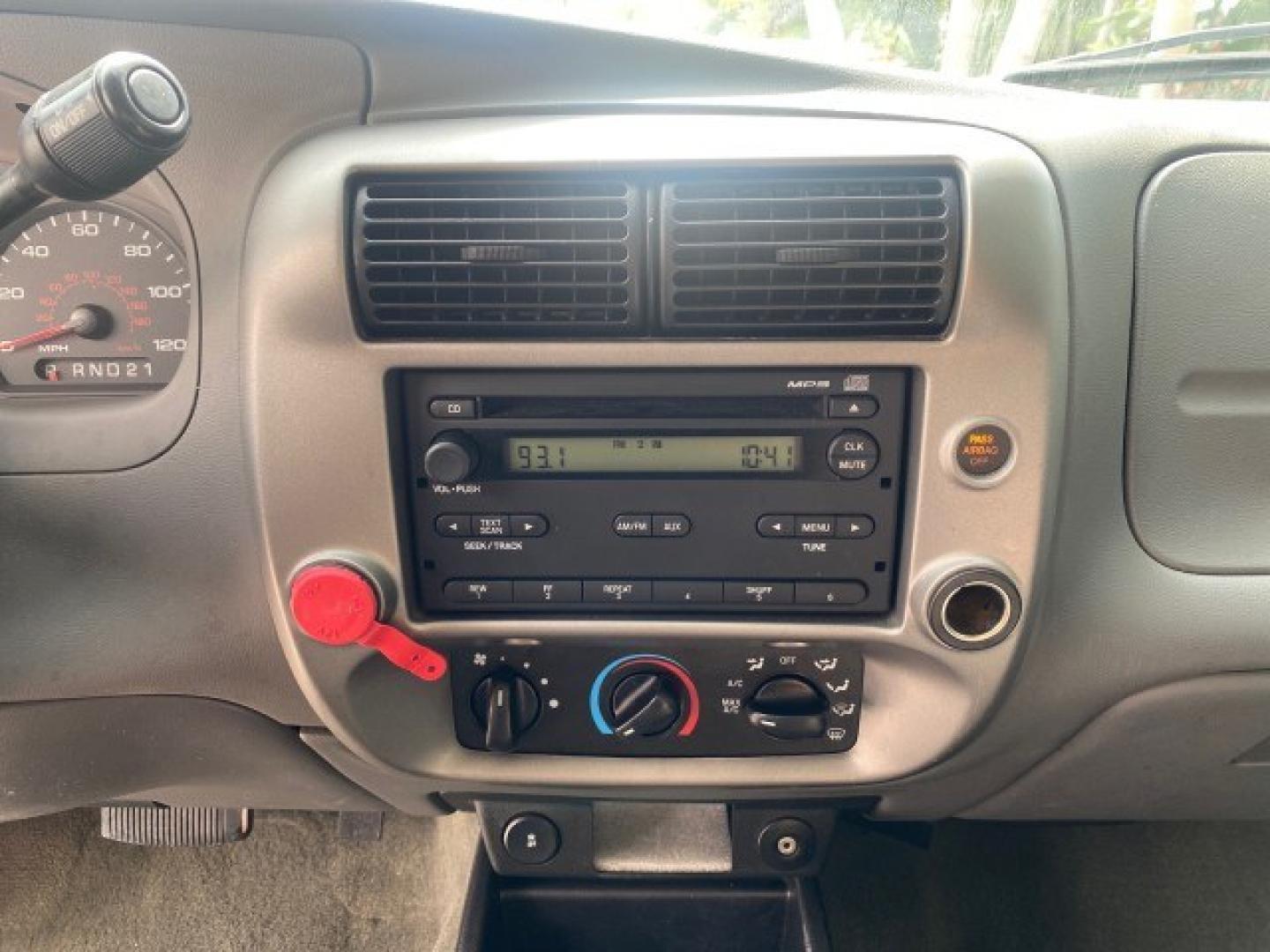 2011 Oxford White /Medium Dark Flint Ford Ranger X CAB XLT 1 OWNER FL (1FTKR1EE7BP) with an 4.0L SOHC V6 Engine engine, Automatic transmission, located at 4701 North Dixie Hwy, Pompano Beach, FL, 33064, (954) 422-2889, 26.240938, -80.123474 - OUR WEBPAGE FLORIDACARS1.COM HAS OVER 100 PHOTOS AND FREE CARFAX LINK 2011 Ford Ranger XLT 1 OWNER Club Cab Pickup 4.0L V6 F SOHC 16V Gasoline 21 MPG Rear Wheel Drive Features ABS Brakes Air Conditioning Alloy Wheels AM/FM Stereo Automatic Transmission Auxiliary Audio Input Bed Liner CD Audio Cloth- Photo#58