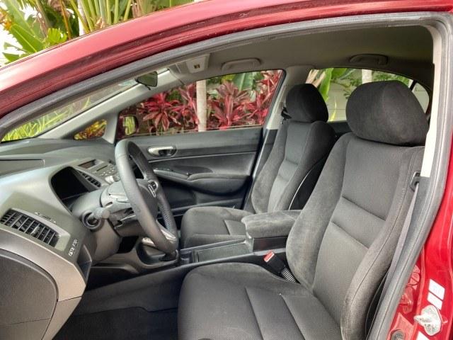 2010 Tango Red Pearl /Black Honda Civic Sdn LX-S LOW MILES 18,946 1 OWNER (2HGFA1F64AH) with an 1.8L SOHC MPFI 16-Valve i-VTEC I4 Engine engine, Automatic transmission, located at 4701 North Dixie Hwy, Pompano Beach, FL, 33064, (954) 422-2889, 26.240938, -80.123474 - OUR WEBPAGE FLORIDACARS1.COM HAS OVER 100 PHOTOS AND FREE CARFAX LINK 2010 Honda Civic LX-S 1 OWNER Sedan 4 DR 1.8L I4 F SOHC 16V Gasoline 36 MPG Front Wheel Drive Features ABS Brakes Air Conditioning Alloy Wheels AM/FM Stereo Automatic Transmission Auxiliary Audio Input CD Audio Cloth Seats Cruise- Photo#42