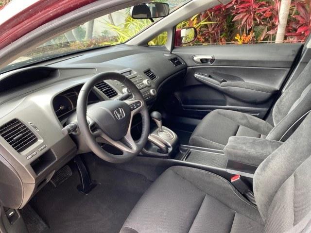 2010 Tango Red Pearl /Black Honda Civic Sdn LX-S LOW MILES 18,946 1 OWNER (2HGFA1F64AH) with an 1.8L SOHC MPFI 16-Valve i-VTEC I4 Engine engine, Automatic transmission, located at 4701 North Dixie Hwy, Pompano Beach, FL, 33064, (954) 422-2889, 26.240938, -80.123474 - OUR WEBPAGE FLORIDACARS1.COM HAS OVER 100 PHOTOS AND FREE CARFAX LINK 2010 Honda Civic LX-S 1 OWNER Sedan 4 DR 1.8L I4 F SOHC 16V Gasoline 36 MPG Front Wheel Drive Features ABS Brakes Air Conditioning Alloy Wheels AM/FM Stereo Automatic Transmission Auxiliary Audio Input CD Audio Cloth Seats Cruise- Photo#44