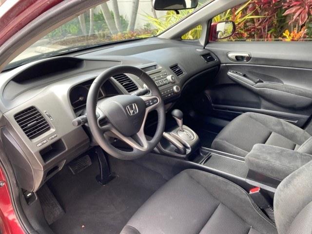 2010 Tango Red Pearl /Black Honda Civic Sdn LX-S LOW MILES 18,946 1 OWNER (2HGFA1F64AH) with an 1.8L SOHC MPFI 16-Valve i-VTEC I4 Engine engine, Automatic transmission, located at 4701 North Dixie Hwy, Pompano Beach, FL, 33064, (954) 422-2889, 26.240938, -80.123474 - OUR WEBPAGE FLORIDACARS1.COM HAS OVER 100 PHOTOS AND FREE CARFAX LINK 2010 Honda Civic LX-S 1 OWNER Sedan 4 DR 1.8L I4 F SOHC 16V Gasoline 36 MPG Front Wheel Drive Features ABS Brakes Air Conditioning Alloy Wheels AM/FM Stereo Automatic Transmission Auxiliary Audio Input CD Audio Cloth Seats Cruise- Photo#45