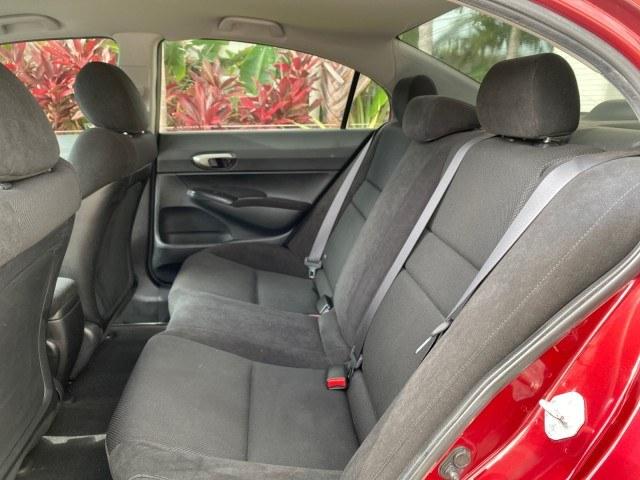2010 Tango Red Pearl /Black Honda Civic Sdn LX-S LOW MILES 18,946 1 OWNER (2HGFA1F64AH) with an 1.8L SOHC MPFI 16-Valve i-VTEC I4 Engine engine, Automatic transmission, located at 4701 North Dixie Hwy, Pompano Beach, FL, 33064, (954) 422-2889, 26.240938, -80.123474 - OUR WEBPAGE FLORIDACARS1.COM HAS OVER 100 PHOTOS AND FREE CARFAX LINK 2010 Honda Civic LX-S 1 OWNER Sedan 4 DR 1.8L I4 F SOHC 16V Gasoline 36 MPG Front Wheel Drive Features ABS Brakes Air Conditioning Alloy Wheels AM/FM Stereo Automatic Transmission Auxiliary Audio Input CD Audio Cloth Seats Cruise- Photo#74
