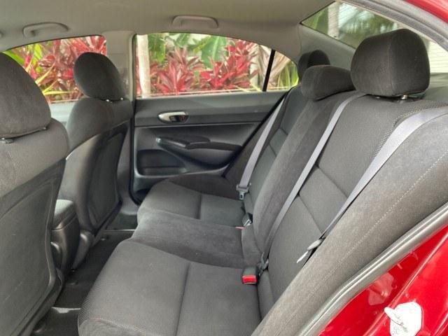 2010 Tango Red Pearl /Black Honda Civic Sdn LX-S LOW MILES 18,946 1 OWNER (2HGFA1F64AH) with an 1.8L SOHC MPFI 16-Valve i-VTEC I4 Engine engine, Automatic transmission, located at 4701 North Dixie Hwy, Pompano Beach, FL, 33064, (954) 422-2889, 26.240938, -80.123474 - OUR WEBPAGE FLORIDACARS1.COM HAS OVER 100 PHOTOS AND FREE CARFAX LINK 2010 Honda Civic LX-S 1 OWNER Sedan 4 DR 1.8L I4 F SOHC 16V Gasoline 36 MPG Front Wheel Drive Features ABS Brakes Air Conditioning Alloy Wheels AM/FM Stereo Automatic Transmission Auxiliary Audio Input CD Audio Cloth Seats Cruise- Photo#75