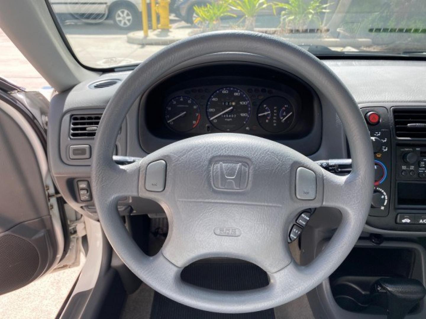 2000 Taffeta White /Gray Honda Civic EX LOW MILES 45,406 (1HGEJ8642YL) with an 1.6L SOHC VTEC 16-Valve I4 Engine engine, Automatic transmission, located at 4701 North Dixie Hwy, Pompano Beach, FL, 33064, (954) 422-2889, 26.240938, -80.123474 - OUR WEBPAGE FLORIDACARS1.COM HAS OVER 100 PHOTOS AND FREE CARFAX LINK 2000 Honda Civic EX Sedan 4 DR 1.6L I4 F 16V Gasoline 35 MPG Front Wheel Drive Features ABS Brakes Air Conditioning AM/FM Stereo Automatic Transmission CD Audio Cruise Control Power Locks Power Mirrors Power Windows Rear Defroster- Photo#46