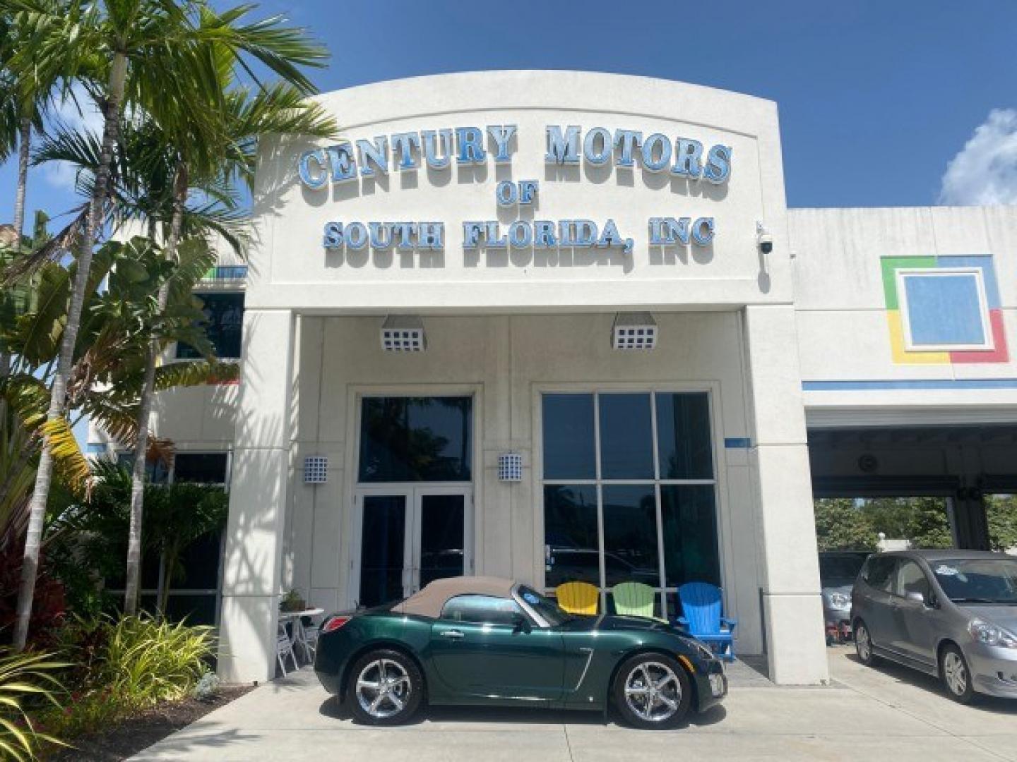 2008 Forest Green /Tan Saturn Sky AUTO TURBO Red Line LOW MILES 3,949 (1G8MG35X48Y) with an Turbocharged And Intercooled Ecotec 2.0L VVT DOHC 4-Cyl Aluminum Engine engine, Automatic transmission, located at 4701 North Dixie Hwy, Pompano Beach, FL, 33064, (954) 422-2889, 26.240938, -80.123474 - OUR WEBPAGE FLORIDACARS1.COM HAS OVER 100 PHOTOS AND FREE CARFAX LINK 2008 Saturn SKY Red Line Turbo All Original Paint Collectors Welcome Convertible 2.0L I4 F DOHC Gasoline 31 MPG Rear Wheel Drive Features ABS Brakes Air Conditioning Alloy Wheels AM/FM Stereo Automatic Transmission CD Audio Cruise- Photo#0
