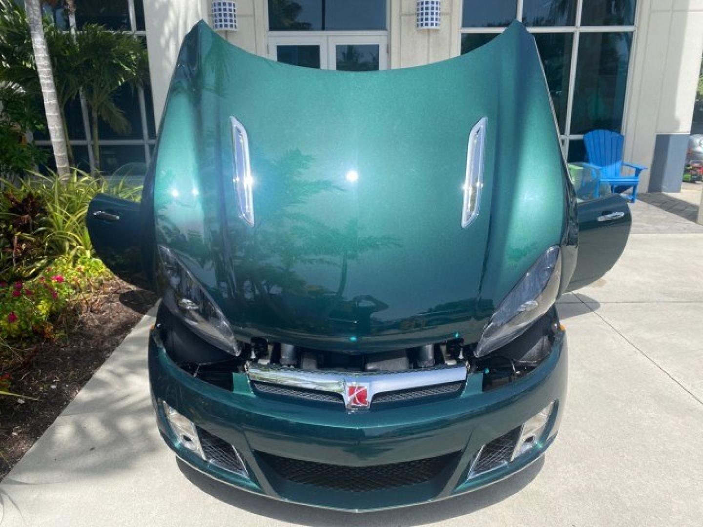 2008 Forest Green /Tan Saturn Sky AUTO TURBO Red Line LOW MILES 3,949 (1G8MG35X48Y) with an Turbocharged And Intercooled Ecotec 2.0L VVT DOHC 4-Cyl Aluminum Engine engine, Automatic transmission, located at 4701 North Dixie Hwy, Pompano Beach, FL, 33064, (954) 422-2889, 26.240938, -80.123474 - OUR WEBPAGE FLORIDACARS1.COM HAS OVER 100 PHOTOS AND FREE CARFAX LINK 2008 Saturn SKY Red Line Turbo All Original Paint Collectors Welcome Convertible 2.0L I4 F DOHC Gasoline 31 MPG Rear Wheel Drive Features ABS Brakes Air Conditioning Alloy Wheels AM/FM Stereo Automatic Transmission CD Audio Cruise- Photo#17