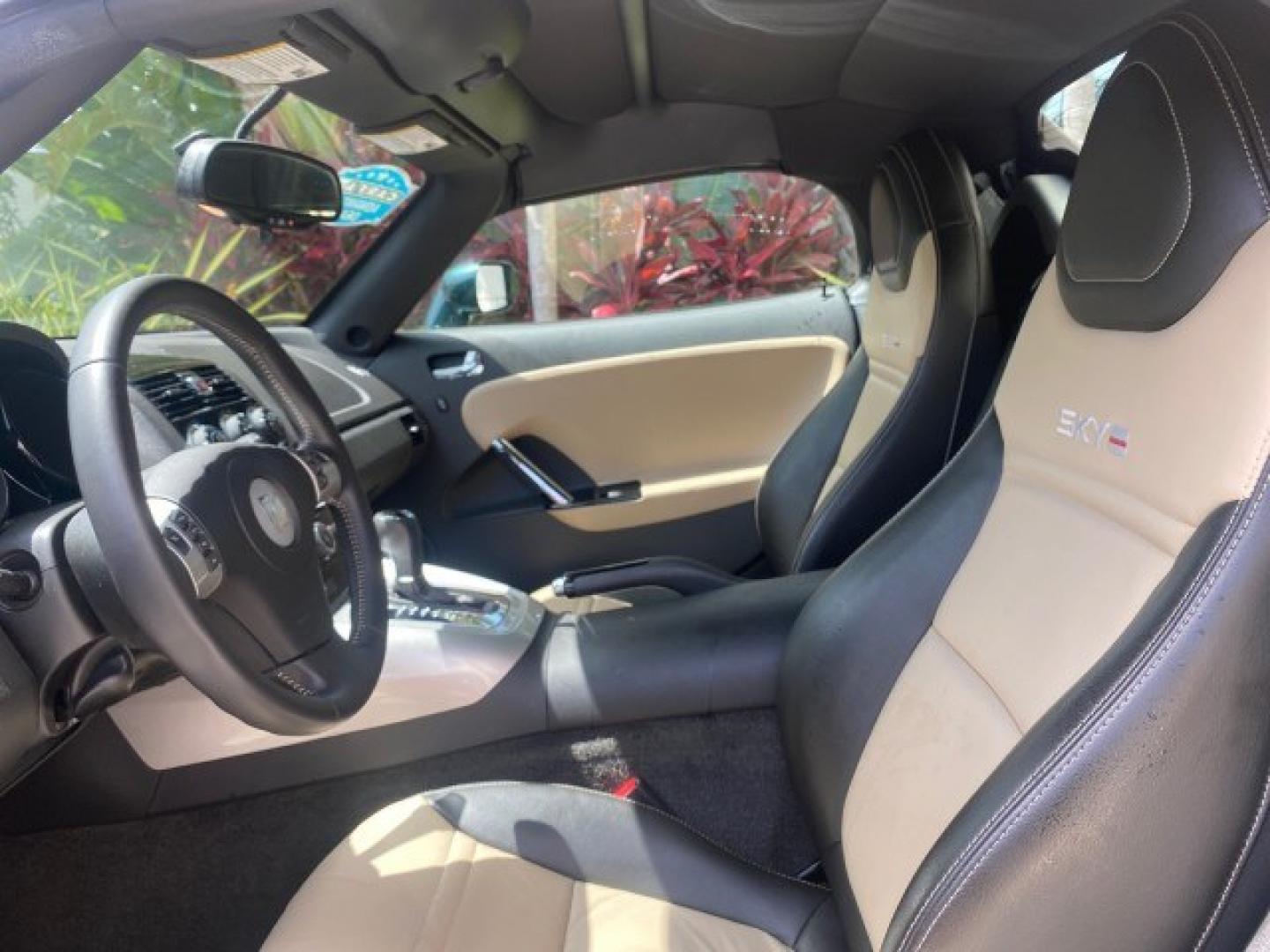 2008 Forest Green /Tan Saturn Sky AUTO TURBO Red Line LOW MILES 3,949 (1G8MG35X48Y) with an Turbocharged And Intercooled Ecotec 2.0L VVT DOHC 4-Cyl Aluminum Engine engine, Automatic transmission, located at 4701 North Dixie Hwy, Pompano Beach, FL, 33064, (954) 422-2889, 26.240938, -80.123474 - OUR WEBPAGE FLORIDACARS1.COM HAS OVER 100 PHOTOS AND FREE CARFAX LINK 2008 Saturn SKY Red Line Turbo All Original Paint Collectors Welcome Convertible 2.0L I4 F DOHC Gasoline 31 MPG Rear Wheel Drive Features ABS Brakes Air Conditioning Alloy Wheels AM/FM Stereo Automatic Transmission CD Audio Cruise- Photo#44