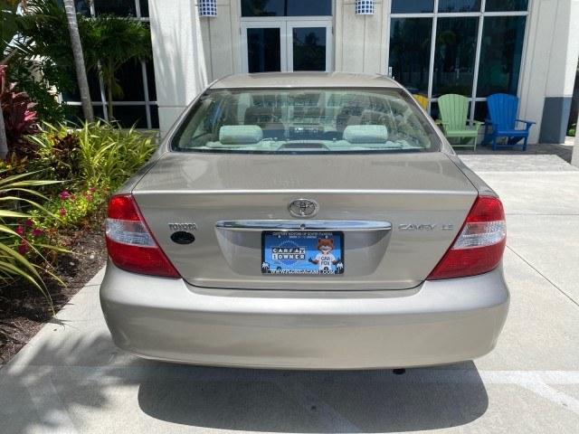 2004 Desert Sand Mica /Stone Toyota Camry LE LOW MILES 58,925 1 OWNER (4T1BE32K04U) with an 2.4L DOHC MPFI Vvti 16-Valve 4-Cyl Engine engine, Automatic transmission, located at 4701 North Dixie Hwy, Pompano Beach, FL, 33064, (954) 422-2889, 26.240938, -80.123474 - OUR WEBPAGE FLORIDACARS1.COM HAS OVER 100 PHOTOS AND FREE CARFAX LINK 2004 Toyota Camry LE 1 OWNER Sedan 4 DR 2.4L I4 F DOHC 16V Gasoline 32 MPG Front Wheel Drive Features Air Conditioning AM/FM Stereo Automatic Transmission Cassette Player CD Audio Cloth Seats Cruise Control Power Locks Power Mirro- Photo#95