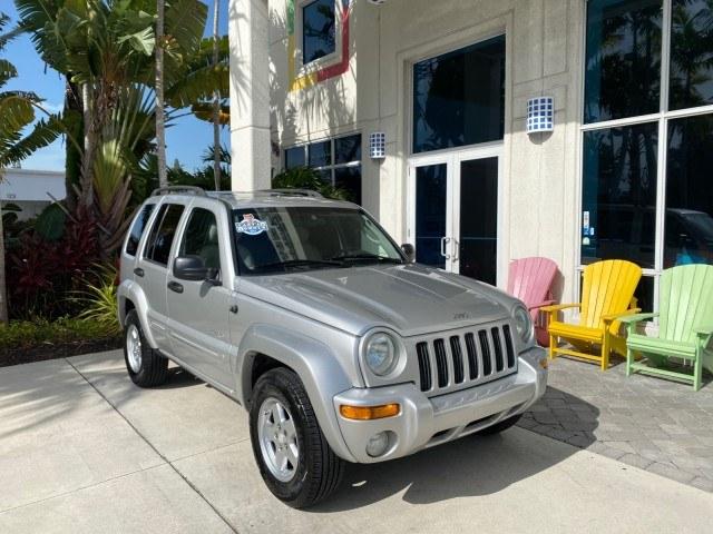 2004 Bright Silver Metallic /Taupe Jeep Liberty Limited 1 OWNER SUNROOF (1J4GK58K24W) with an 3.7L DOHC V6 Power Tech Engine engine, Automatic transmission, located at 4701 North Dixie Hwy, Pompano Beach, FL, 33064, (954) 422-2889, 26.240938, -80.123474 - OUR WEBPAGE FLORIDACARS1.COM HAS OVER 100 PHOTOS AND FREE CARFAX LINK 2004 Jeep Liberty Limited 1 OWNER 4 Door Wagon/Sport Utility 3.7L V6 F Gasoline 23 MPG Rear Wheel Drive Features Air Conditioning Alloy Wheels AM/FM Stereo Automatic Transmission CD Audio Cloth Seats Cruise Control Power Locks Pow- Photo#1