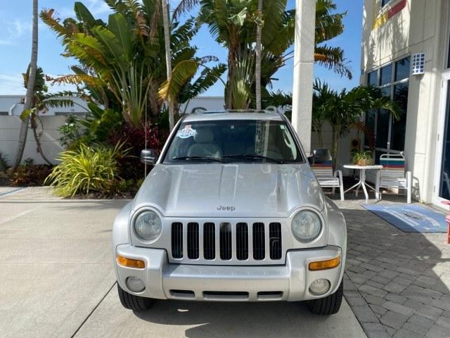 2004 Bright Silver Metallic /Taupe Jeep Liberty Limited 1 OWNER SUNROOF (1J4GK58K24W) with an 3.7L DOHC V6 Power Tech Engine engine, Automatic transmission, located at 4701 North Dixie Hwy, Pompano Beach, FL, 33064, (954) 422-2889, 26.240938, -80.123474 - OUR WEBPAGE FLORIDACARS1.COM HAS OVER 100 PHOTOS AND FREE CARFAX LINK 2004 Jeep Liberty Limited 1 OWNER 4 Door Wagon/Sport Utility 3.7L V6 F Gasoline 23 MPG Rear Wheel Drive Features Air Conditioning Alloy Wheels AM/FM Stereo Automatic Transmission CD Audio Cloth Seats Cruise Control Power Locks Pow- Photo#2