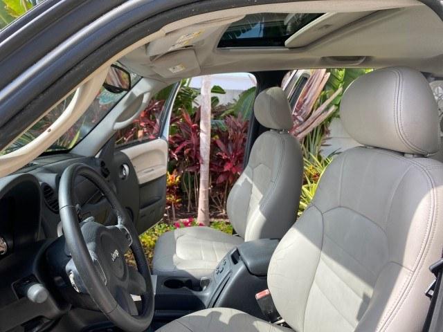 2004 Bright Silver Metallic /Taupe Jeep Liberty Limited 1 OWNER SUNROOF (1J4GK58K24W) with an 3.7L DOHC V6 Power Tech Engine engine, Automatic transmission, located at 4701 North Dixie Hwy, Pompano Beach, FL, 33064, (954) 422-2889, 26.240938, -80.123474 - OUR WEBPAGE FLORIDACARS1.COM HAS OVER 100 PHOTOS AND FREE CARFAX LINK 2004 Jeep Liberty Limited 1 OWNER 4 Door Wagon/Sport Utility 3.7L V6 F Gasoline 23 MPG Rear Wheel Drive Features Air Conditioning Alloy Wheels AM/FM Stereo Automatic Transmission CD Audio Cloth Seats Cruise Control Power Locks Pow- Photo#10