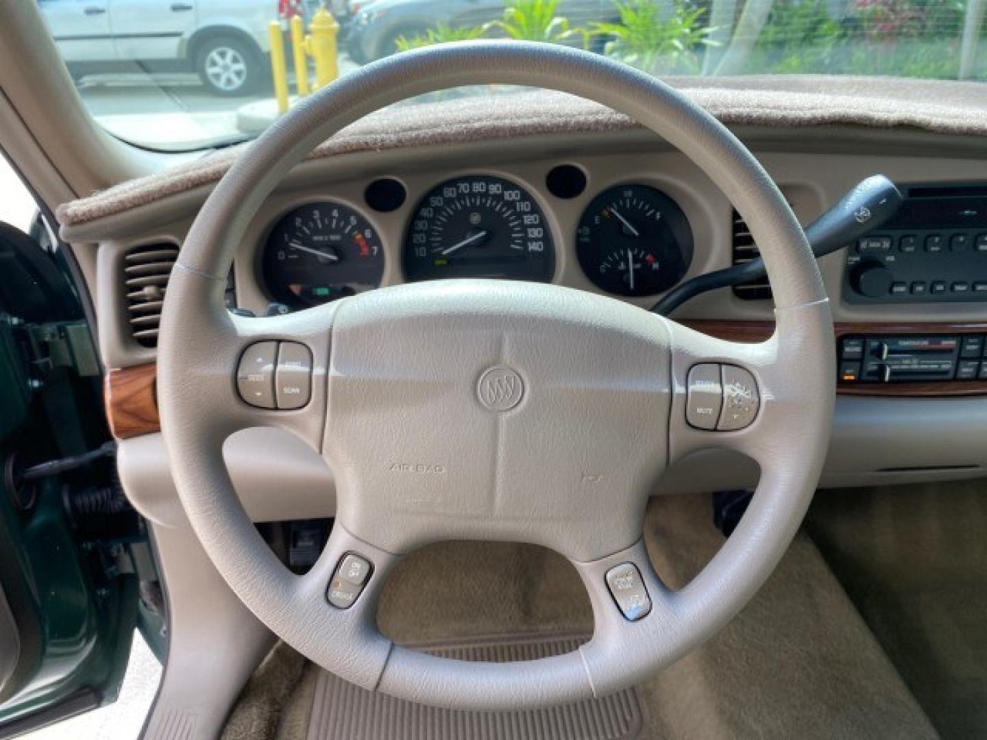 2003 Jade Green Metallic /Taupe Buick LeSabre Custom 1 OWNER LEATHER LOW MILES 89,057 (1G4HP52K13U) with an 3.8L 3800 V6 SFI Engine engine, Automatic transmission, located at 4701 North Dixie Hwy, Pompano Beach, FL, 33064, (954) 422-2889, 26.240938, -80.123474 - OUR WEBPAGE FLORIDACARS1.COM HAS OVER 100 PHOTOS AND FREE CARFAX LINK 2003 Buick Lesabre Custom 1 OWNER Sedan 4 DR 3.8L V6 F 12V Gasoline 29 MPG Front Wheel Drive Features ABS Brakes Air Conditioning Alloy Wheels AM/FM Stereo Automatic Transmission CD Audio Cruise Control Leather Seats Power Locks P- Photo#48