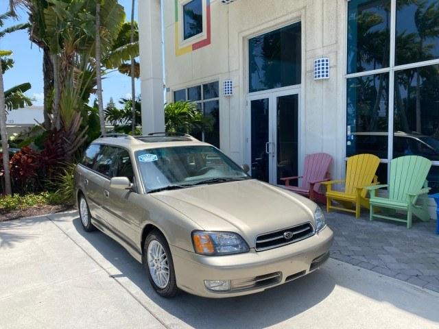 2002 Titanium Pearl /Dark Gray Subaru Legacy Wagon SW AUTO GT LOW MILES 61,766 (4S3BH645527) with an 2.5L SOHC SMPI 16-Valve 4-Cyl HO Boxer Engine engine, Automatic transmission, located at 4701 North Dixie Hwy, Pompano Beach, FL, 33064, (954) 422-2889, 26.240938, -80.123474 - OUR WEBPAGE FLORIDACARS1.COM HAS OVER 100 PHOTOS AND FREE CARFAX LINK 2002 Subaru Legacy GT Wagon 4 DR 2.5L H4 F SOHC 16V Gasoline 28 MPG All Wheel Drive Features 4WD/AWD ABS Brakes Air Conditioning Alloy Wheels AM/FM Stereo Automatic Transmission Cassette Player CD Audio Cloth Seats Cruise Control- Photo#1