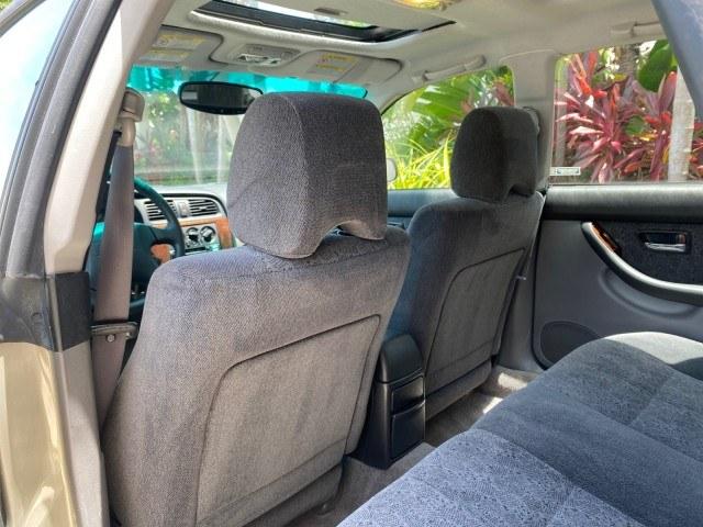 2002 Titanium Pearl /Dark Gray Subaru Legacy Wagon SW AUTO GT LOW MILES 61,766 (4S3BH645527) with an 2.5L SOHC SMPI 16-Valve 4-Cyl HO Boxer Engine engine, Automatic transmission, located at 4701 North Dixie Hwy, Pompano Beach, FL, 33064, (954) 422-2889, 26.240938, -80.123474 - OUR WEBPAGE FLORIDACARS1.COM HAS OVER 100 PHOTOS AND FREE CARFAX LINK 2002 Subaru Legacy GT Wagon 4 DR 2.5L H4 F SOHC 16V Gasoline 28 MPG All Wheel Drive Features 4WD/AWD ABS Brakes Air Conditioning Alloy Wheels AM/FM Stereo Automatic Transmission Cassette Player CD Audio Cloth Seats Cruise Control- Photo#83