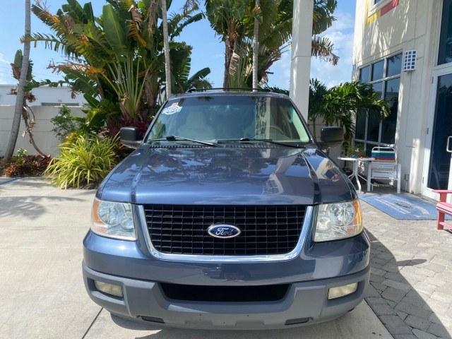 2003 True Blue Metallic /Flint Grey Ford Expedition LEATHER XLT LOW MILES 55,801 1 OWNER (1FMRU15L03L) with an 5.4L SOHC SEFI V8 Triton Engine engine, Automatic transmission, located at 4701 North Dixie Hwy, Pompano Beach, FL, 33064, (954) 422-2889, 26.240938, -80.123474 - OUR WEBPAGE FLORIDACARS1.COM HAS OVER 100 PHOTOS AND FREE CARFAX LINK 2003 Ford Expedition XLT 1 OWNER 4 Door Wagon/Sport Utility 5.4L V8 F SOHC 16V Gasoline 21 MPG Rear Wheel Drive Features ABS Brakes Air Conditioning Alloy Wheels AM/FM Stereo Automatic Transmission Cassette Player CD Audio Cruise- Photo#2