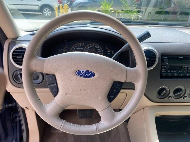 2003 True Blue Metallic /Flint Grey Ford Expedition LEATHER XLT LOW MILES 55,801 1 OWNER (1FMRU15L03L) with an 5.4L SOHC SEFI V8 Triton Engine engine, Automatic transmission, located at 4701 North Dixie Hwy, Pompano Beach, FL, 33064, (954) 422-2889, 26.240938, -80.123474 - OUR WEBPAGE FLORIDACARS1.COM HAS OVER 100 PHOTOS AND FREE CARFAX LINK 2003 Ford Expedition XLT 1 OWNER 4 Door Wagon/Sport Utility 5.4L V8 F SOHC 16V Gasoline 21 MPG Rear Wheel Drive Features ABS Brakes Air Conditioning Alloy Wheels AM/FM Stereo Automatic Transmission Cassette Player CD Audio Cruise- Photo#49