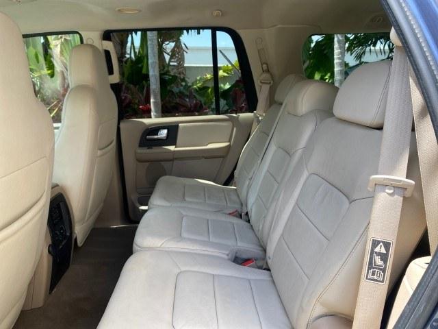 2003 True Blue Metallic /Flint Grey Ford Expedition LEATHER XLT LOW MILES 55,801 1 OWNER (1FMRU15L03L) with an 5.4L SOHC SEFI V8 Triton Engine engine, Automatic transmission, located at 4701 North Dixie Hwy, Pompano Beach, FL, 33064, (954) 422-2889, 26.240938, -80.123474 - OUR WEBPAGE FLORIDACARS1.COM HAS OVER 100 PHOTOS AND FREE CARFAX LINK 2003 Ford Expedition XLT 1 OWNER 4 Door Wagon/Sport Utility 5.4L V8 F SOHC 16V Gasoline 21 MPG Rear Wheel Drive Features ABS Brakes Air Conditioning Alloy Wheels AM/FM Stereo Automatic Transmission Cassette Player CD Audio Cruise- Photo#79