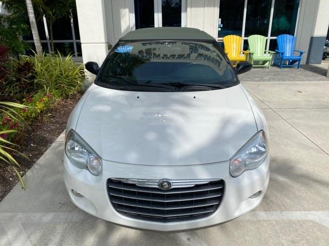 2004 Stone White /Dark Slate Gray Chrysler Sebring Limited LOW MILES 65,491 (1C3EL65R14N) with an 2.7L MPI DOHC 24-Valve V6 Engine engine, Automatic transmission, located at 4701 North Dixie Hwy, Pompano Beach, FL, 33064, (954) 422-2889, 26.240938, -80.123474 - OUR WEBPAGE FLORIDACARS1.COM HAS OVER 100 PHOTOS AND FREE CARFAX LINK 2004 Chrysler Sebring Limited Convertible 2.7L V6 F DOHC Gasoline 28 MPG Front Wheel Drive Features ABS Brakes Air Conditioning Alloy Wheels AM/FM Stereo Automatic Transmission CD Audio Cruise Control Infinity Sound System Leather- Photo#28