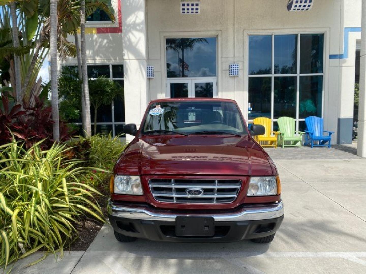 2002 Toreador Red Metallic /Med Prairie Tan Ford Ranger XLT LOW MILES 58,532 1 OWNER (1FTYR44V42P) with an 3.0L SEFI V6 Engine engine, Automatic transmission, located at 4701 North Dixie Hwy, Pompano Beach, FL, 33064, (954) 422-2889, 26.240938, -80.123474 - OUR WEBPAGE FLORIDACARS1.COM HAS OVER 100 PHOTOS AND FREE CARFAX LINK 2002 Ford Ranger XLT 1 OWNER 4 Door Extended Cab Pickup 3.0L V6 F Flex Fuel 22 MPG Rear Wheel Drive Features ABS Brakes Air Conditioning AM/FM Stereo Automatic Transmission CD Audio Cloth Seats Cruise Control Power Locks Power Mir- Photo#26