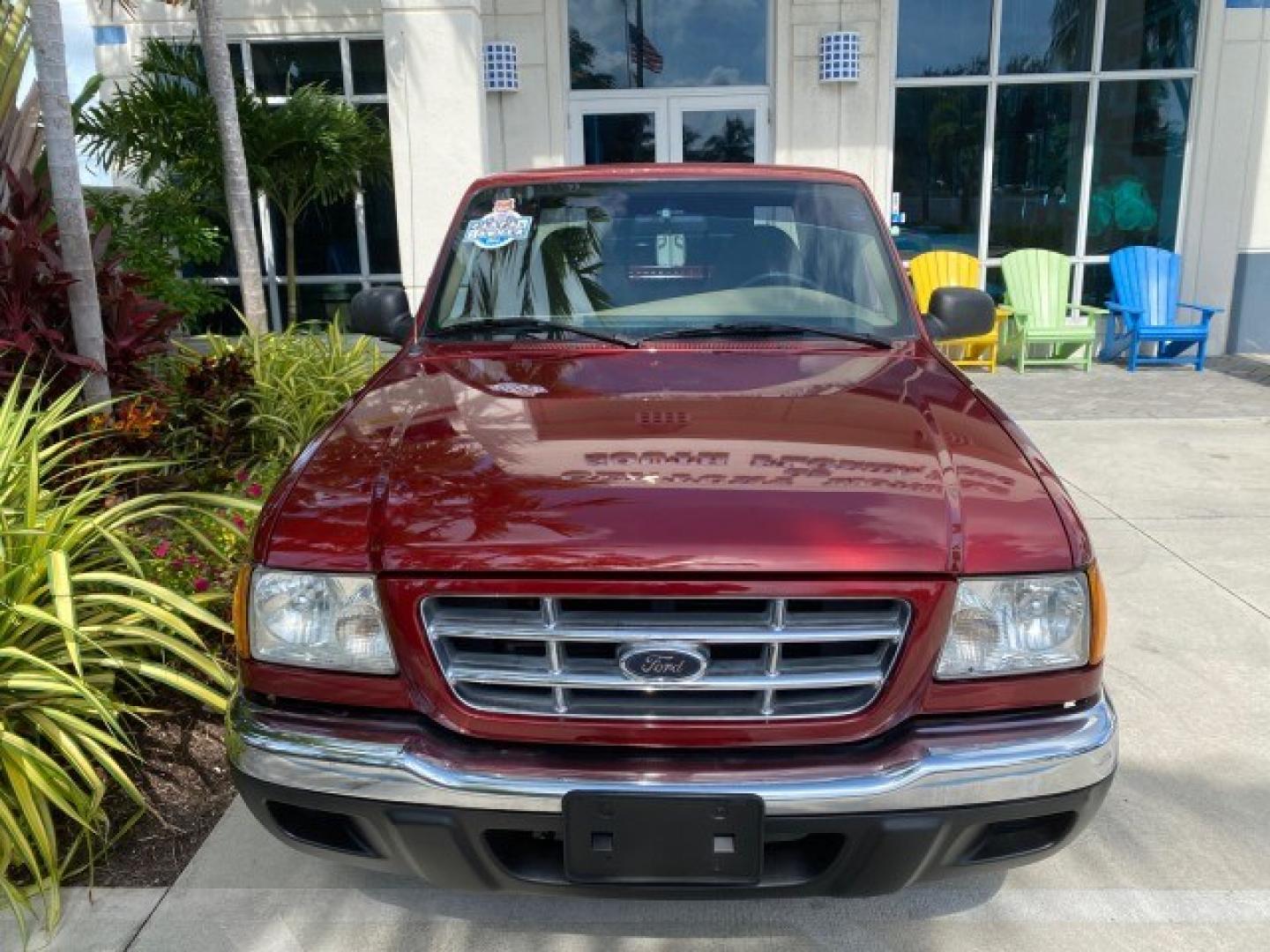 2002 Toreador Red Metallic /Med Prairie Tan Ford Ranger XLT LOW MILES 58,532 1 OWNER (1FTYR44V42P) with an 3.0L SEFI V6 Engine engine, Automatic transmission, located at 4701 North Dixie Hwy, Pompano Beach, FL, 33064, (954) 422-2889, 26.240938, -80.123474 - OUR WEBPAGE FLORIDACARS1.COM HAS OVER 100 PHOTOS AND FREE CARFAX LINK 2002 Ford Ranger XLT 1 OWNER 4 Door Extended Cab Pickup 3.0L V6 F Flex Fuel 22 MPG Rear Wheel Drive Features ABS Brakes Air Conditioning AM/FM Stereo Automatic Transmission CD Audio Cloth Seats Cruise Control Power Locks Power Mir- Photo#27