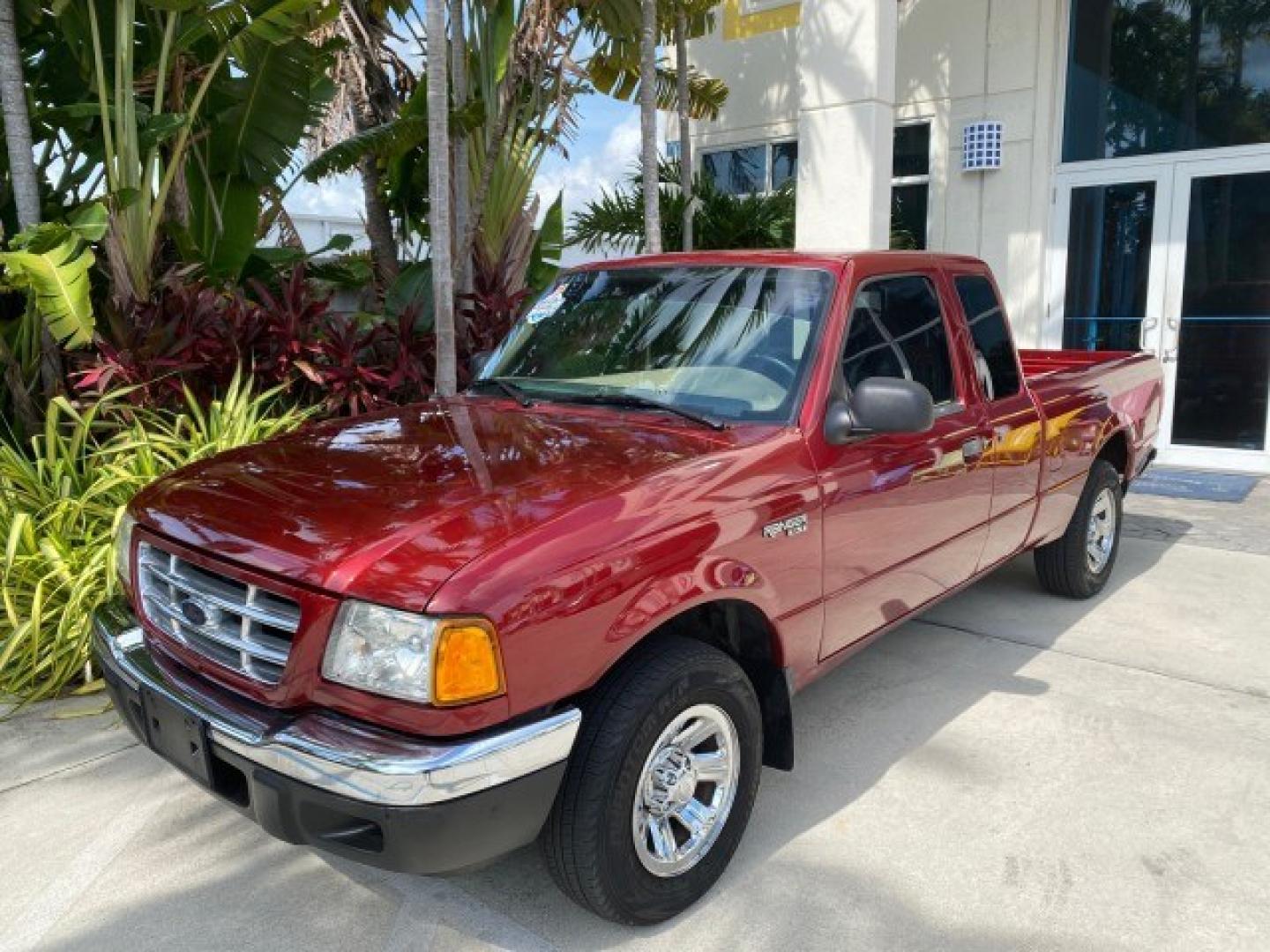 2002 Toreador Red Metallic /Med Prairie Tan Ford Ranger XLT LOW MILES 58,532 1 OWNER (1FTYR44V42P) with an 3.0L SEFI V6 Engine engine, Automatic transmission, located at 4701 North Dixie Hwy, Pompano Beach, FL, 33064, (954) 422-2889, 26.240938, -80.123474 - OUR WEBPAGE FLORIDACARS1.COM HAS OVER 100 PHOTOS AND FREE CARFAX LINK 2002 Ford Ranger XLT 1 OWNER 4 Door Extended Cab Pickup 3.0L V6 F Flex Fuel 22 MPG Rear Wheel Drive Features ABS Brakes Air Conditioning AM/FM Stereo Automatic Transmission CD Audio Cloth Seats Cruise Control Power Locks Power Mir- Photo#29