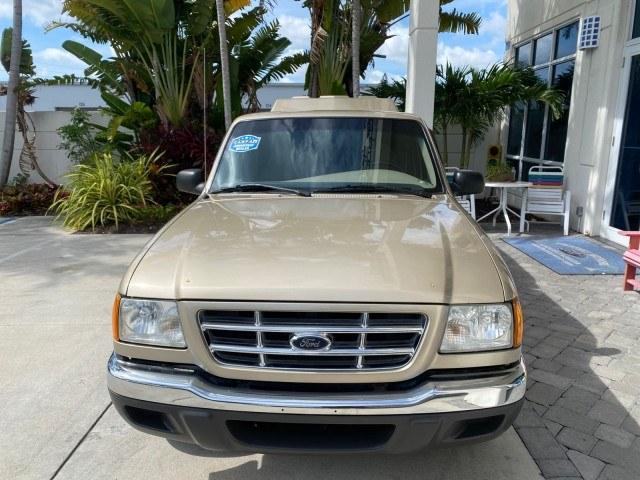2002 Harvest Gold Metallic /Med Prairie Tan Ford Ranger XLT X CAB CAMPER TOP LOW MILES 49,062 (1FTYR44E22P) with an 4.0L SEFI SOHC V6 Engine engine, Automatic transmission, located at 4701 North Dixie Hwy, Pompano Beach, FL, 33064, (954) 422-2889, 26.240938, -80.123474 - OUR WEBPAGE FLORIDACARS1.COM HAS OVER 100 PHOTOS AND FREE CARFAX LINK 2002 Ford Ranger XLT Appearance 4 Door Extended Cab Pickup 4.0L V6 F SOHC Gasoline 23 MPG Rear Wheel Drive Features ABS Brakes Air Conditioning AM/FM Stereo Automatic Transmission Bed Liner Cassette Player CD Audio Cloth Seats Cru- Photo#2