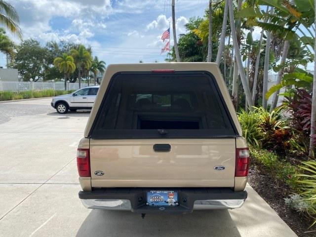 2002 Harvest Gold Metallic /Med Prairie Tan Ford Ranger XLT X CAB CAMPER TOP LOW MILES 49,062 (1FTYR44E22P) with an 4.0L SEFI SOHC V6 Engine engine, Automatic transmission, located at 4701 North Dixie Hwy, Pompano Beach, FL, 33064, (954) 422-2889, 26.240938, -80.123474 - OUR WEBPAGE FLORIDACARS1.COM HAS OVER 100 PHOTOS AND FREE CARFAX LINK 2002 Ford Ranger XLT Appearance 4 Door Extended Cab Pickup 4.0L V6 F SOHC Gasoline 23 MPG Rear Wheel Drive Features ABS Brakes Air Conditioning AM/FM Stereo Automatic Transmission Bed Liner Cassette Player CD Audio Cloth Seats Cru- Photo#6