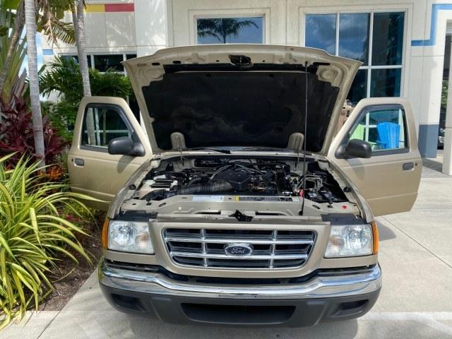 2002 Harvest Gold Metallic /Med Prairie Tan Ford Ranger XLT X CAB CAMPER TOP LOW MILES 49,062 (1FTYR44E22P) with an 4.0L SEFI SOHC V6 Engine engine, Automatic transmission, located at 4701 North Dixie Hwy, Pompano Beach, FL, 33064, (954) 422-2889, 26.240938, -80.123474 - OUR WEBPAGE FLORIDACARS1.COM HAS OVER 100 PHOTOS AND FREE CARFAX LINK 2002 Ford Ranger XLT Appearance 4 Door Extended Cab Pickup 4.0L V6 F SOHC Gasoline 23 MPG Rear Wheel Drive Features ABS Brakes Air Conditioning AM/FM Stereo Automatic Transmission Bed Liner Cassette Player CD Audio Cloth Seats Cru- Photo#17
