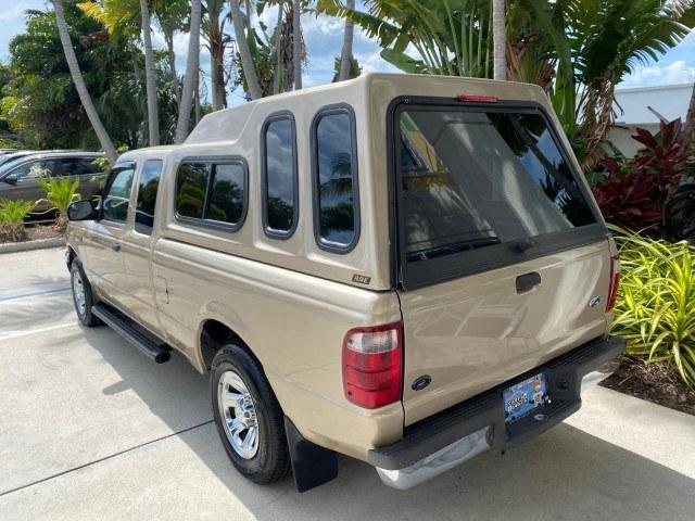 2002 Harvest Gold Metallic /Med Prairie Tan Ford Ranger XLT X CAB CAMPER TOP LOW MILES 49,062 (1FTYR44E22P) with an 4.0L SEFI SOHC V6 Engine engine, Automatic transmission, located at 4701 North Dixie Hwy, Pompano Beach, FL, 33064, (954) 422-2889, 26.240938, -80.123474 - OUR WEBPAGE FLORIDACARS1.COM HAS OVER 100 PHOTOS AND FREE CARFAX LINK 2002 Ford Ranger XLT Appearance 4 Door Extended Cab Pickup 4.0L V6 F SOHC Gasoline 23 MPG Rear Wheel Drive Features ABS Brakes Air Conditioning AM/FM Stereo Automatic Transmission Bed Liner Cassette Player CD Audio Cloth Seats Cru- Photo#33