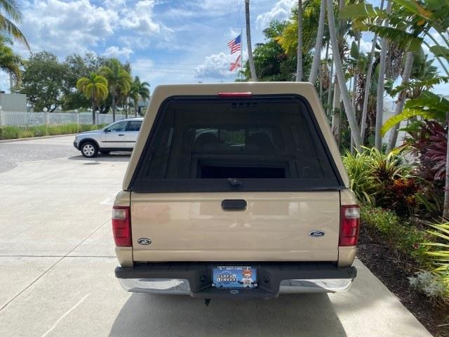 2002 Harvest Gold Metallic /Med Prairie Tan Ford Ranger XLT X CAB CAMPER TOP LOW MILES 49,062 (1FTYR44E22P) with an 4.0L SEFI SOHC V6 Engine engine, Automatic transmission, located at 4701 North Dixie Hwy, Pompano Beach, FL, 33064, (954) 422-2889, 26.240938, -80.123474 - OUR WEBPAGE FLORIDACARS1.COM HAS OVER 100 PHOTOS AND FREE CARFAX LINK 2002 Ford Ranger XLT Appearance 4 Door Extended Cab Pickup 4.0L V6 F SOHC Gasoline 23 MPG Rear Wheel Drive Features ABS Brakes Air Conditioning AM/FM Stereo Automatic Transmission Bed Liner Cassette Player CD Audio Cloth Seats Cru- Photo#34