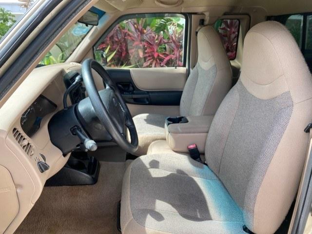 2002 Harvest Gold Metallic /Med Prairie Tan Ford Ranger XLT X CAB CAMPER TOP LOW MILES 49,062 (1FTYR44E22P) with an 4.0L SEFI SOHC V6 Engine engine, Automatic transmission, located at 4701 North Dixie Hwy, Pompano Beach, FL, 33064, (954) 422-2889, 26.240938, -80.123474 - OUR WEBPAGE FLORIDACARS1.COM HAS OVER 100 PHOTOS AND FREE CARFAX LINK 2002 Ford Ranger XLT Appearance 4 Door Extended Cab Pickup 4.0L V6 F SOHC Gasoline 23 MPG Rear Wheel Drive Features ABS Brakes Air Conditioning AM/FM Stereo Automatic Transmission Bed Liner Cassette Player CD Audio Cloth Seats Cru- Photo#45