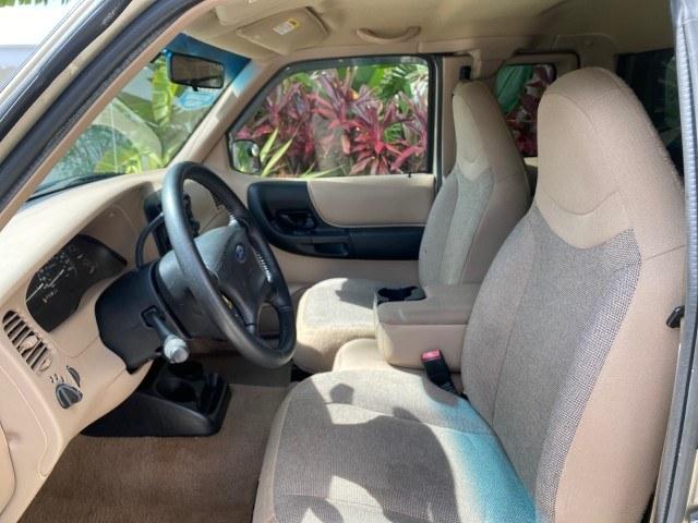 2002 Harvest Gold Metallic /Med Prairie Tan Ford Ranger XLT X CAB CAMPER TOP LOW MILES 49,062 (1FTYR44E22P) with an 4.0L SEFI SOHC V6 Engine engine, Automatic transmission, located at 4701 North Dixie Hwy, Pompano Beach, FL, 33064, (954) 422-2889, 26.240938, -80.123474 - OUR WEBPAGE FLORIDACARS1.COM HAS OVER 100 PHOTOS AND FREE CARFAX LINK 2002 Ford Ranger XLT Appearance 4 Door Extended Cab Pickup 4.0L V6 F SOHC Gasoline 23 MPG Rear Wheel Drive Features ABS Brakes Air Conditioning AM/FM Stereo Automatic Transmission Bed Liner Cassette Player CD Audio Cloth Seats Cru- Photo#46