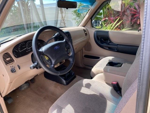 2002 Harvest Gold Metallic /Med Prairie Tan Ford Ranger XLT X CAB CAMPER TOP LOW MILES 49,062 (1FTYR44E22P) with an 4.0L SEFI SOHC V6 Engine engine, Automatic transmission, located at 4701 North Dixie Hwy, Pompano Beach, FL, 33064, (954) 422-2889, 26.240938, -80.123474 - OUR WEBPAGE FLORIDACARS1.COM HAS OVER 100 PHOTOS AND FREE CARFAX LINK 2002 Ford Ranger XLT Appearance 4 Door Extended Cab Pickup 4.0L V6 F SOHC Gasoline 23 MPG Rear Wheel Drive Features ABS Brakes Air Conditioning AM/FM Stereo Automatic Transmission Bed Liner Cassette Player CD Audio Cloth Seats Cru- Photo#48