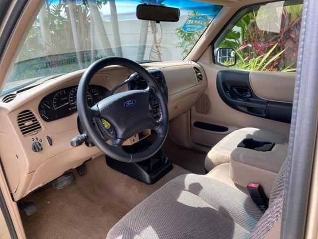 2002 Harvest Gold Metallic /Med Prairie Tan Ford Ranger XLT X CAB CAMPER TOP LOW MILES 49,062 (1FTYR44E22P) with an 4.0L SEFI SOHC V6 Engine engine, Automatic transmission, located at 4701 North Dixie Hwy, Pompano Beach, FL, 33064, (954) 422-2889, 26.240938, -80.123474 - OUR WEBPAGE FLORIDACARS1.COM HAS OVER 100 PHOTOS AND FREE CARFAX LINK 2002 Ford Ranger XLT Appearance 4 Door Extended Cab Pickup 4.0L V6 F SOHC Gasoline 23 MPG Rear Wheel Drive Features ABS Brakes Air Conditioning AM/FM Stereo Automatic Transmission Bed Liner Cassette Player CD Audio Cloth Seats Cru- Photo#49