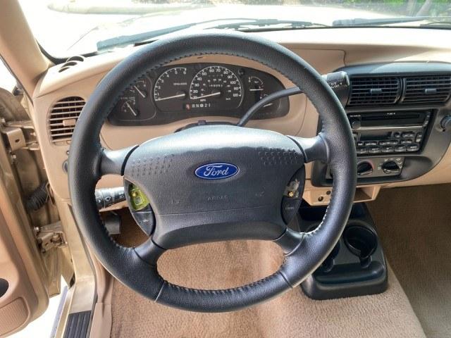 2002 Harvest Gold Metallic /Med Prairie Tan Ford Ranger XLT X CAB CAMPER TOP LOW MILES 49,062 (1FTYR44E22P) with an 4.0L SEFI SOHC V6 Engine engine, Automatic transmission, located at 4701 North Dixie Hwy, Pompano Beach, FL, 33064, (954) 422-2889, 26.240938, -80.123474 - OUR WEBPAGE FLORIDACARS1.COM HAS OVER 100 PHOTOS AND FREE CARFAX LINK 2002 Ford Ranger XLT Appearance 4 Door Extended Cab Pickup 4.0L V6 F SOHC Gasoline 23 MPG Rear Wheel Drive Features ABS Brakes Air Conditioning AM/FM Stereo Automatic Transmission Bed Liner Cassette Player CD Audio Cloth Seats Cru- Photo#51