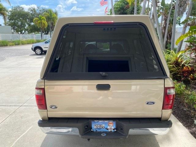 2002 Harvest Gold Metallic /Med Prairie Tan Ford Ranger XLT X CAB CAMPER TOP LOW MILES 49,062 (1FTYR44E22P) with an 4.0L SEFI SOHC V6 Engine engine, Automatic transmission, located at 4701 North Dixie Hwy, Pompano Beach, FL, 33064, (954) 422-2889, 26.240938, -80.123474 - OUR WEBPAGE FLORIDACARS1.COM HAS OVER 100 PHOTOS AND FREE CARFAX LINK 2002 Ford Ranger XLT Appearance 4 Door Extended Cab Pickup 4.0L V6 F SOHC Gasoline 23 MPG Rear Wheel Drive Features ABS Brakes Air Conditioning AM/FM Stereo Automatic Transmission Bed Liner Cassette Player CD Audio Cloth Seats Cru- Photo#86
